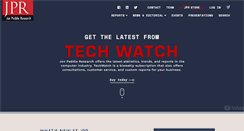 Desktop Screenshot of jonpeddie.com